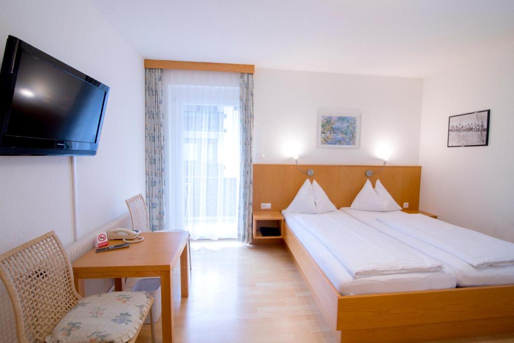 Postel nebo postele na pokoji v ubytování Hotel Gabriel