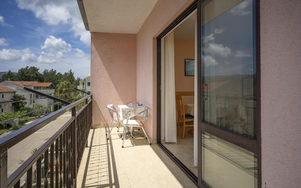 Balkón nebo terasa v ubytování Apartments Zlata