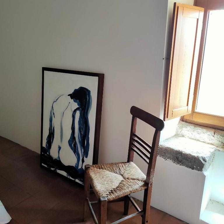 Posezení v ubytování IL BORGO DI ROCCA CALASCIO