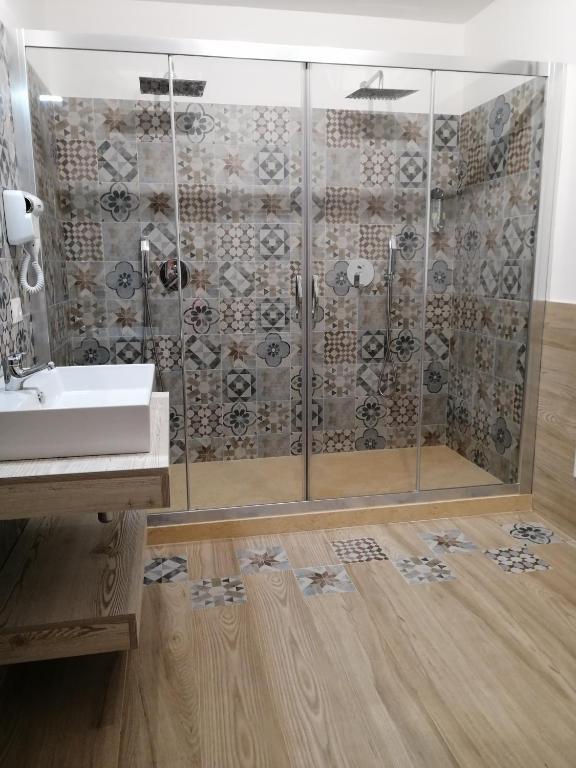 Koupelna v ubytování Sicily Rooms Appartamenti