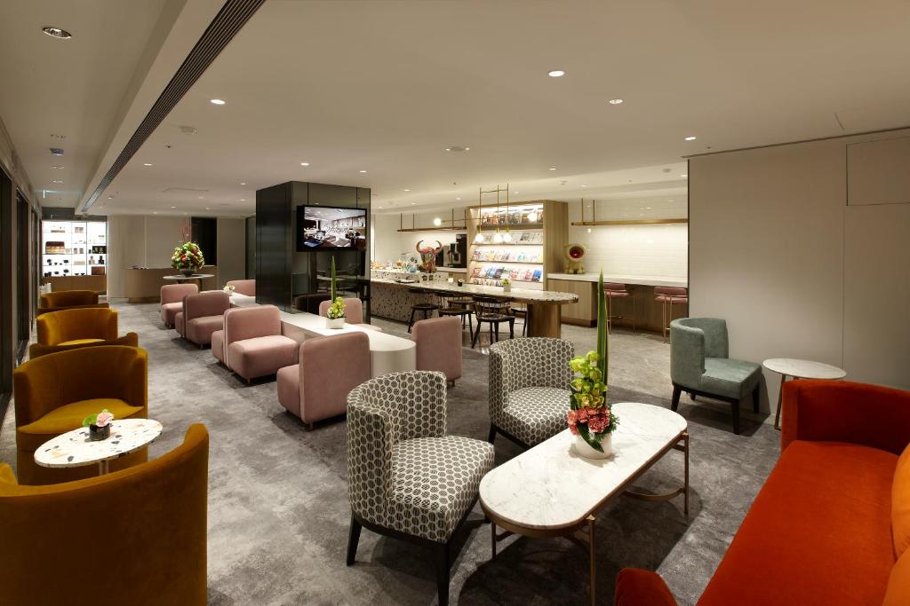 Posezení v ubytování Hotel Royal-Nikko Taipei