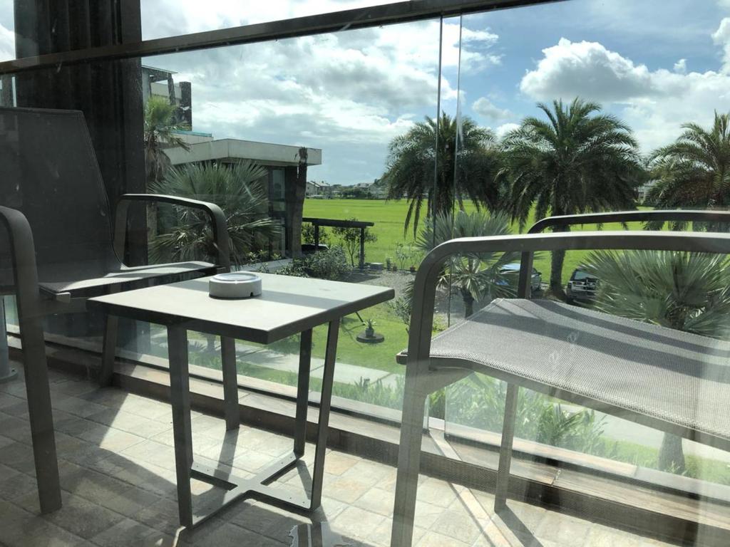 Balkón nebo terasa v ubytování Aqua Star Villa Homestay