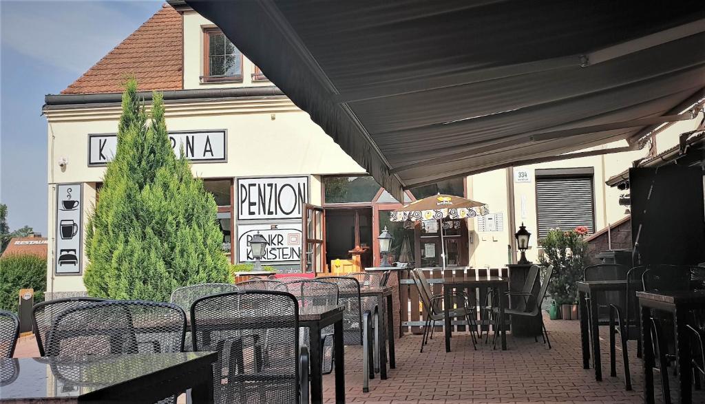 Restaurace v ubytování Bunkr Karlštejn