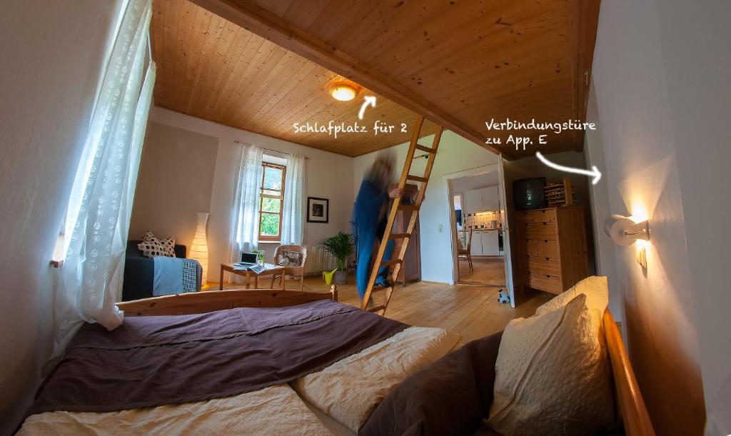 Posteľ alebo postele v izbe v ubytovaní Gabis Lodge