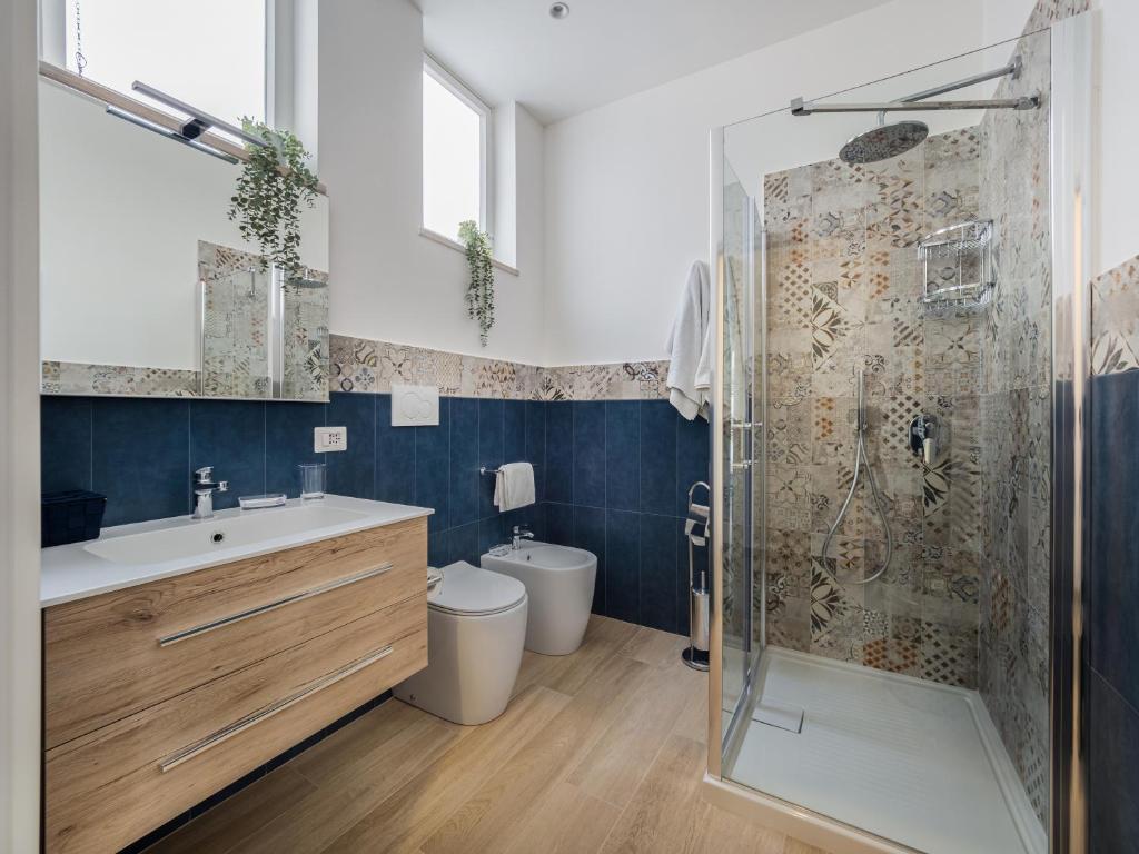Kúpeľňa v ubytovaní Azzurro Park Suite - De Vivo Realty Sorrento