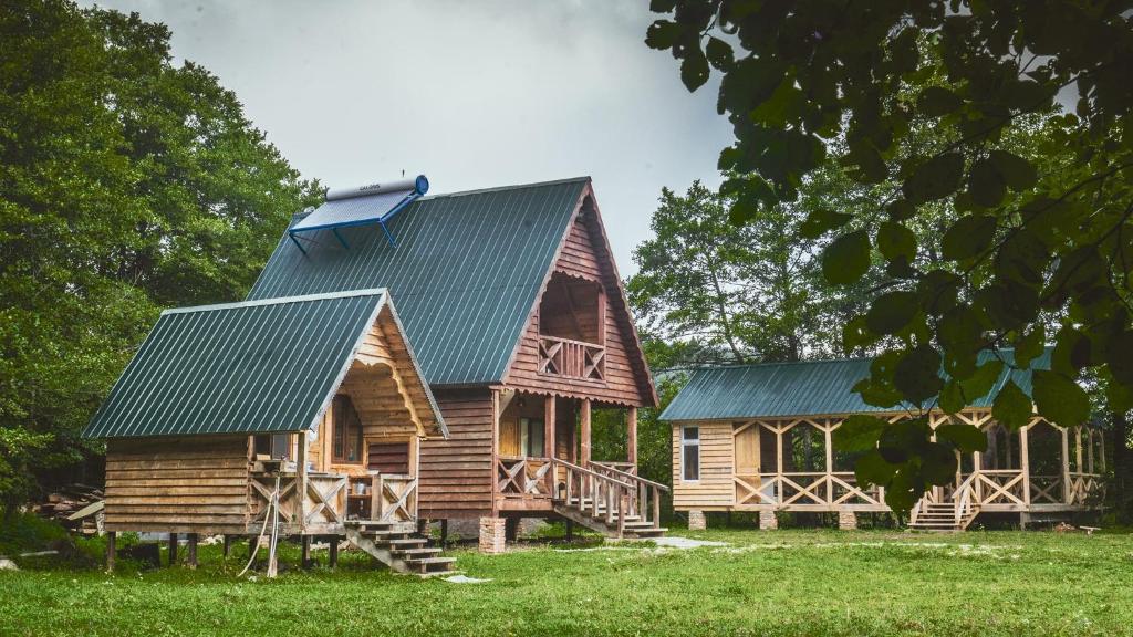 Zahrada ubytování Cottage Tsivtskala in Racha, near Shaori