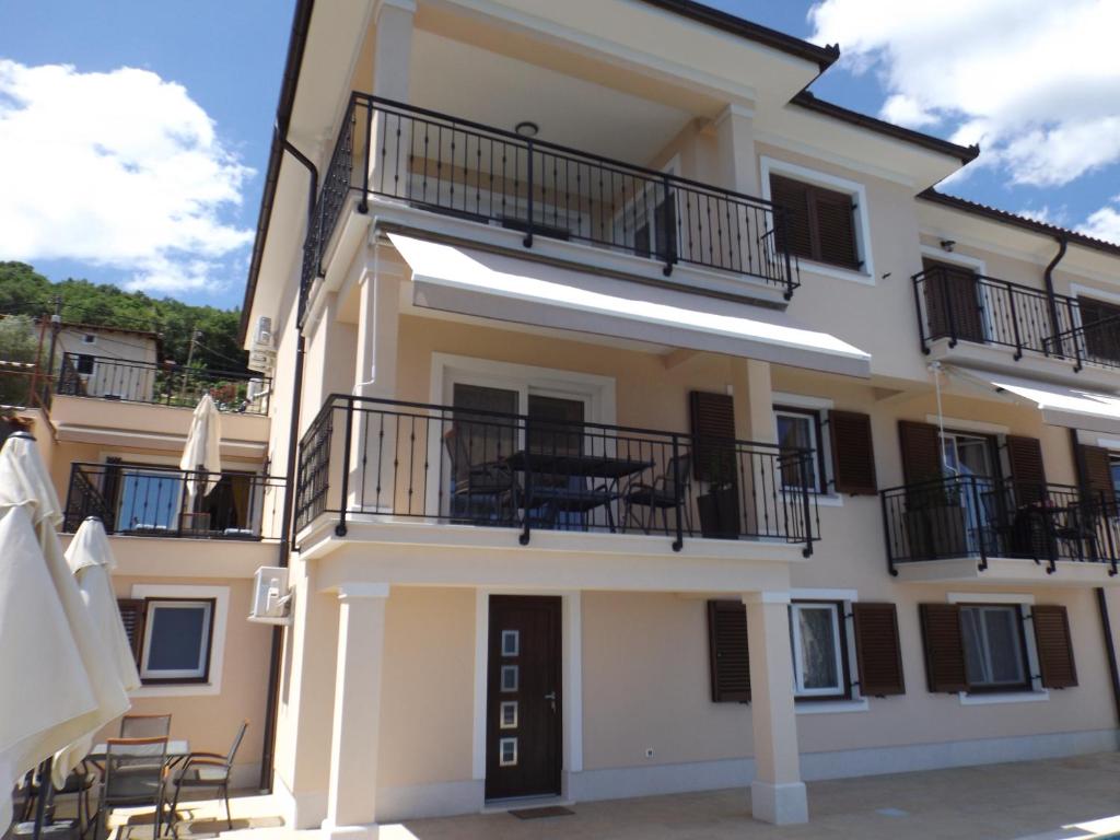 Balkón alebo terasa v ubytovaní Apartments Villa Elma