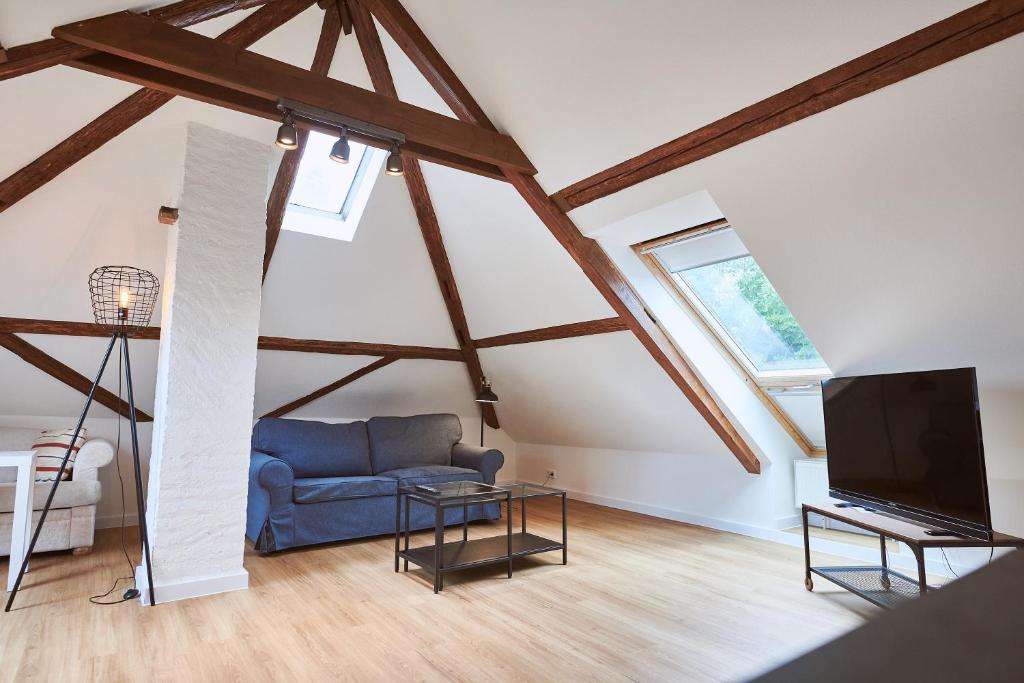 Posezení v ubytování Gutshotel Baron Knyphausen