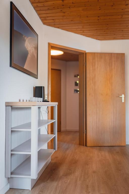 TV a/nebo společenská místnost v ubytování Winter-Nest