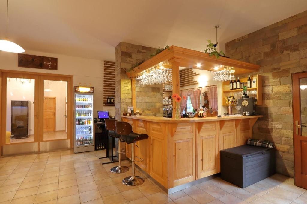 Lounge nebo bar v ubytování Penzión Solisko*** Oščadnica