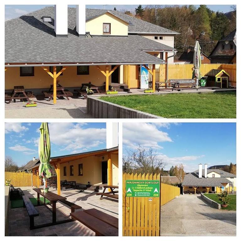 Budova, kde se penzion nachází