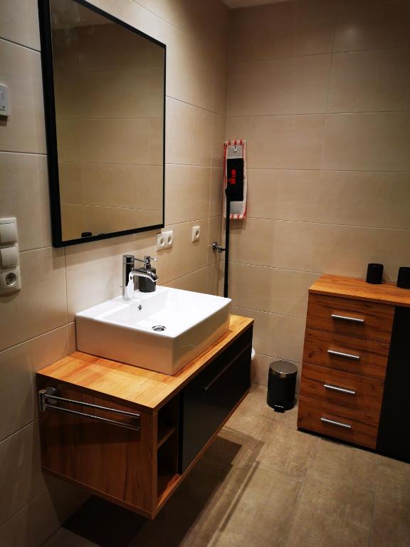Kúpeľňa v ubytovaní Apart Pichler