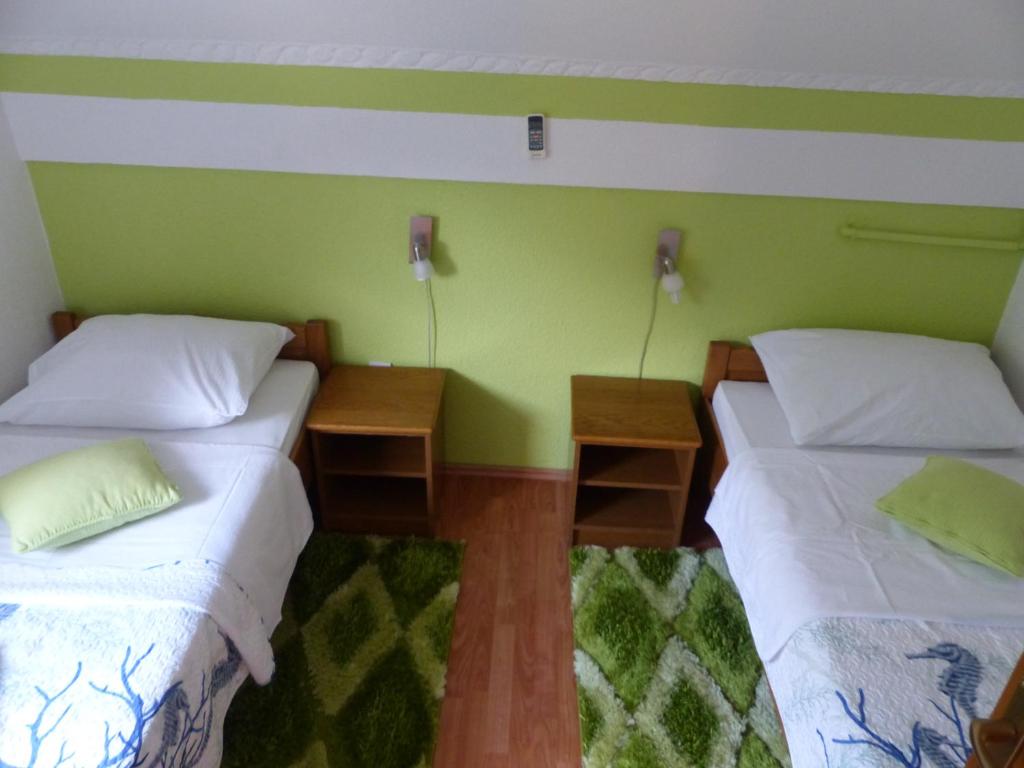 Postel nebo postele na pokoji v ubytování House Plitvice