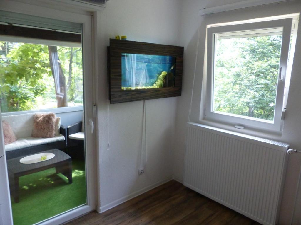 TV a/nebo společenská místnost v ubytování House Plitvice