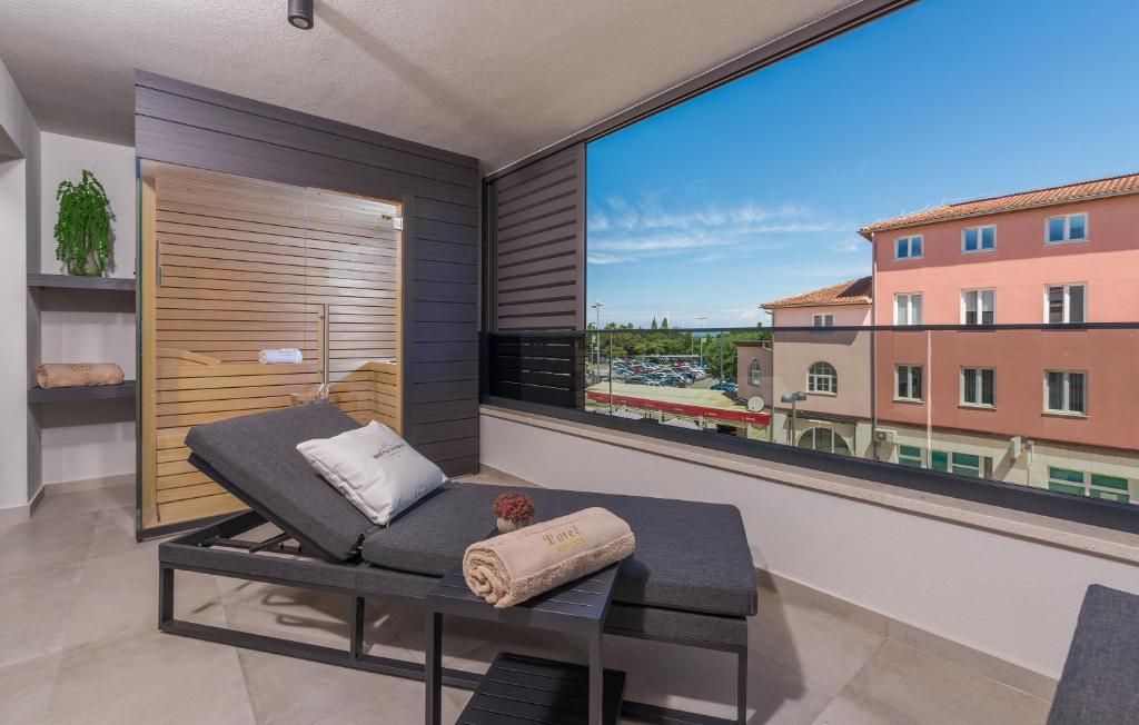 Balkon lub taras w obiekcie Val di Sole