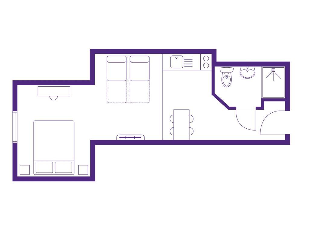 Beaverhall Holiday Apartments - Deluxe Studio