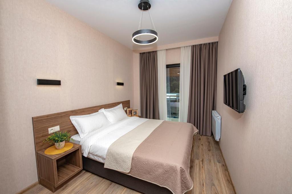 Letto o letti in una camera di Crystal Resort
