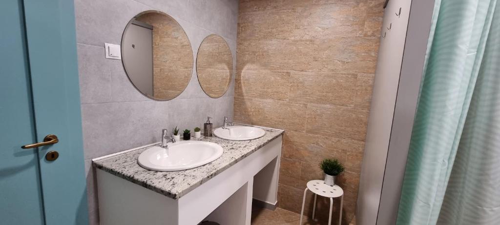 Koupelna v ubytování HOSTEL CITADELLA