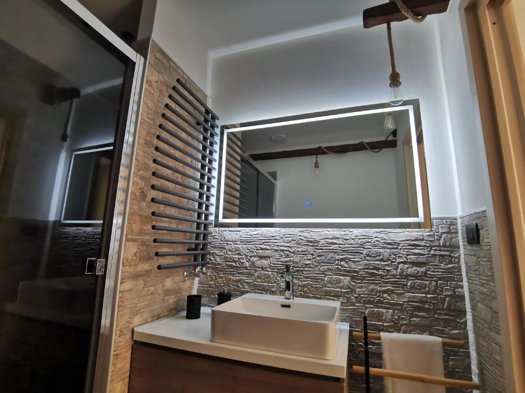Koupelna v ubytování Loft Porta Sud
