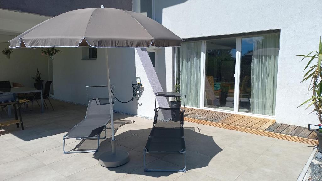 A patio or other outdoor area at Apartment SeeYou