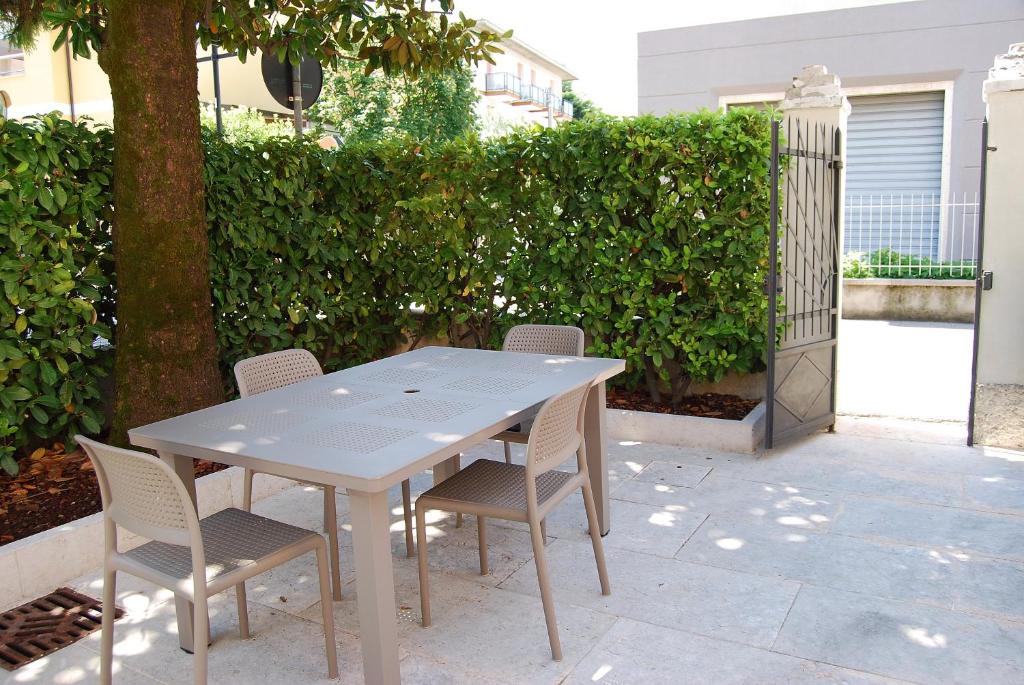 Patio nebo venkovní prostory v ubytování Hotel Taormina