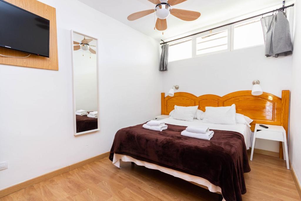Postel nebo postele na pokoji v ubytování Aguacate Friendly Holiday Home