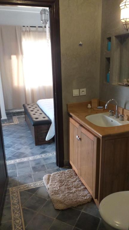 Koupelna v ubytování La Casita