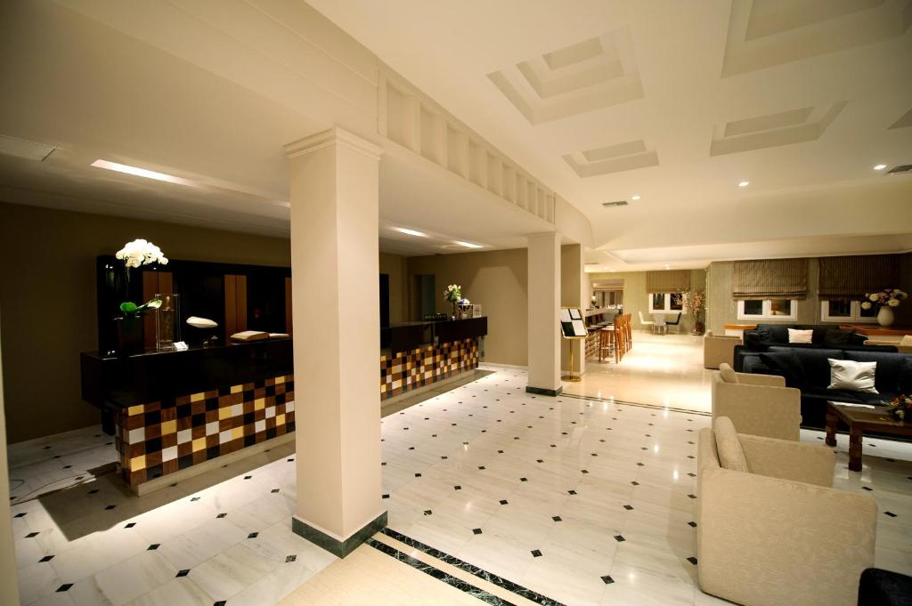 Posezení v ubytování Olympion Asty Hotel