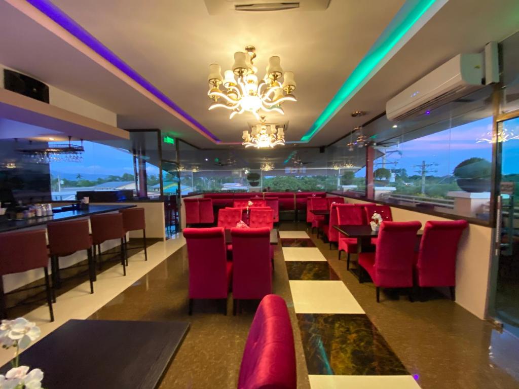 Posezení v ubytování Grand Diamond Hotel Trinidad