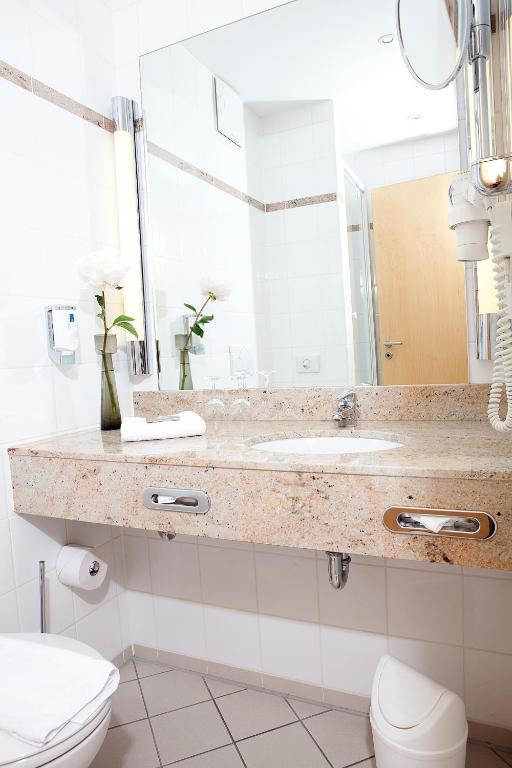 Koupelna v ubytování Hotel Flandrischer Hof