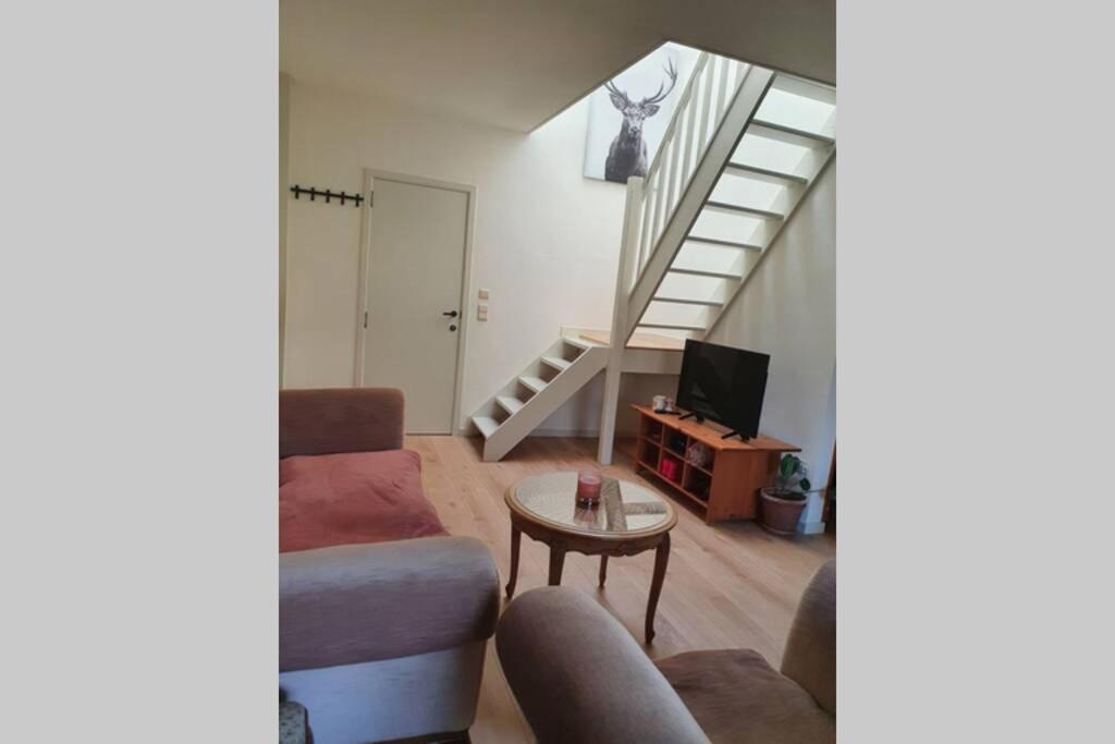 Posezení v ubytování Charmante duplex