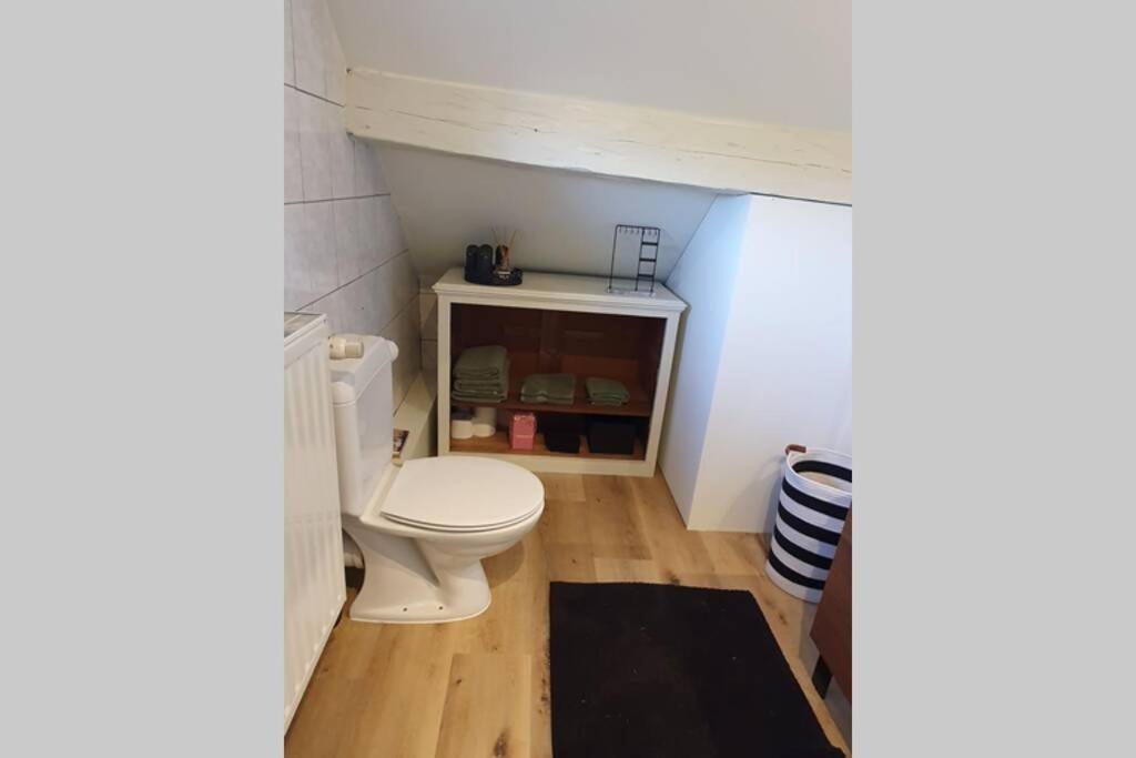 Koupelna v ubytování Charmante duplex