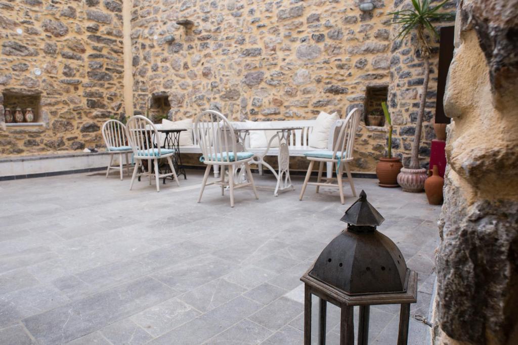 A patio or other outdoor area at Lida Mary