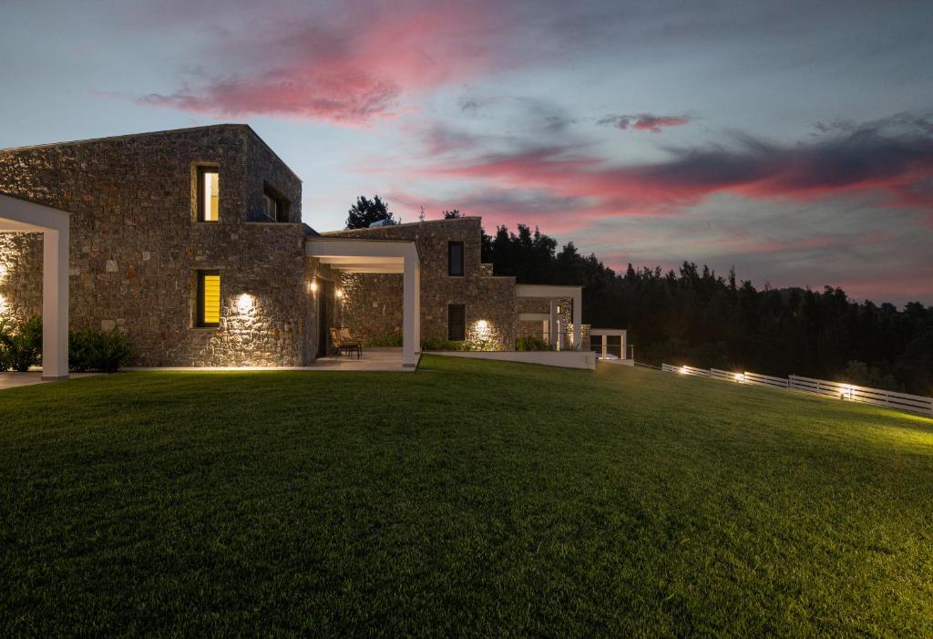 Zahrada ubytování Terra Olivia Luxury Villas and Suites