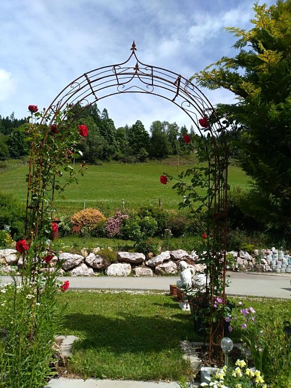 Zahrada ubytování Ferienhaus Gstoderblick