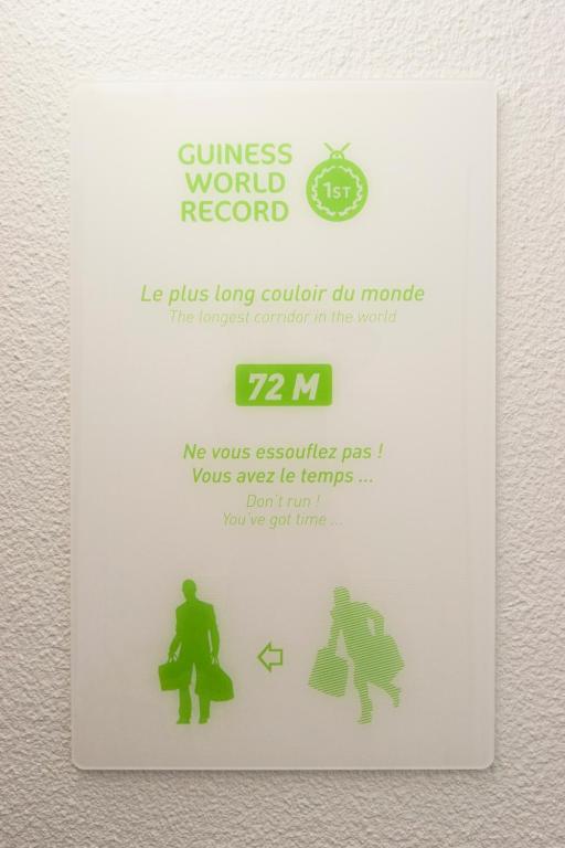 Certifikát, hodnocení, plakát nebo jiný dokument vystavený v ubytování ibis Styles Nancy Sud