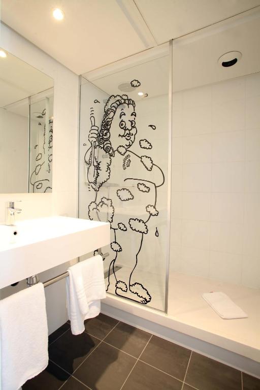 Koupelna v ubytování ibis Styles Nancy Sud
