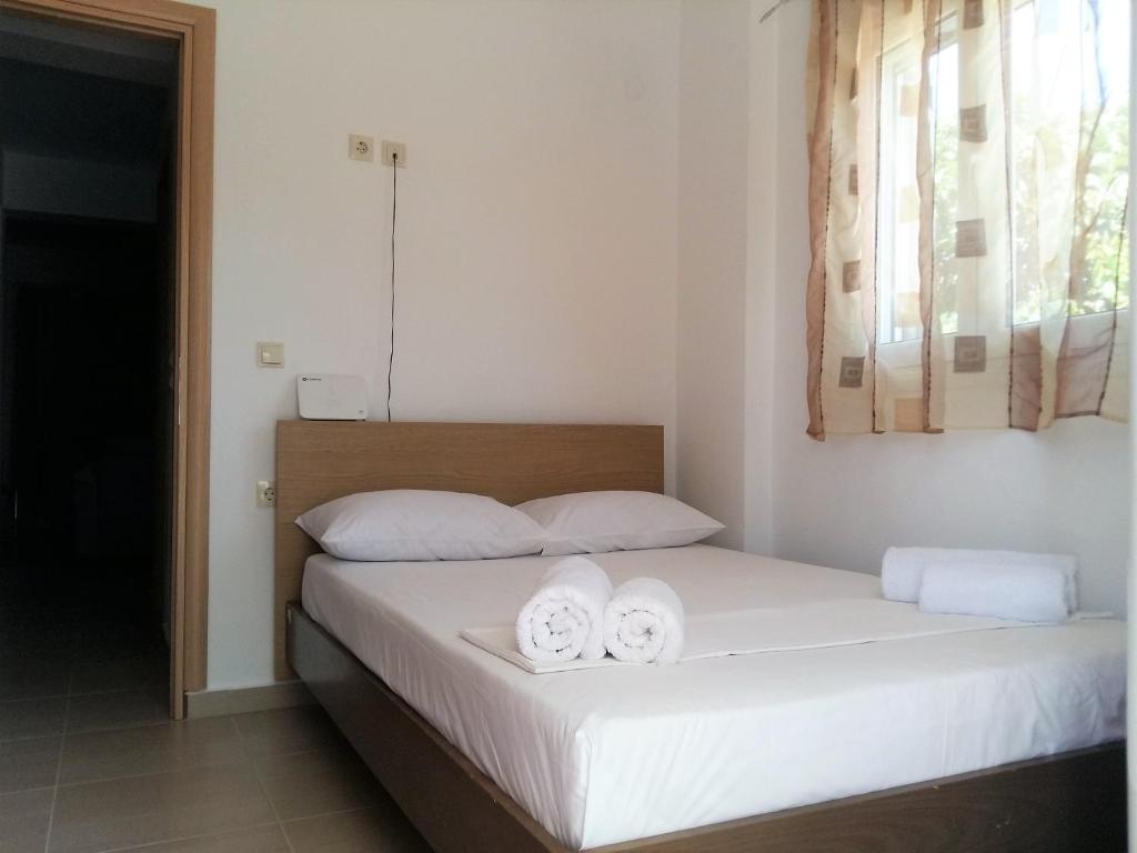 Postel nebo postele na pokoji v ubytování Lounge House