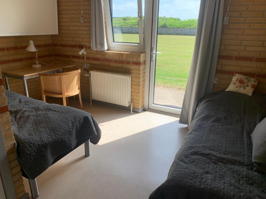 Posezení v ubytování Danhostel Fjaltring