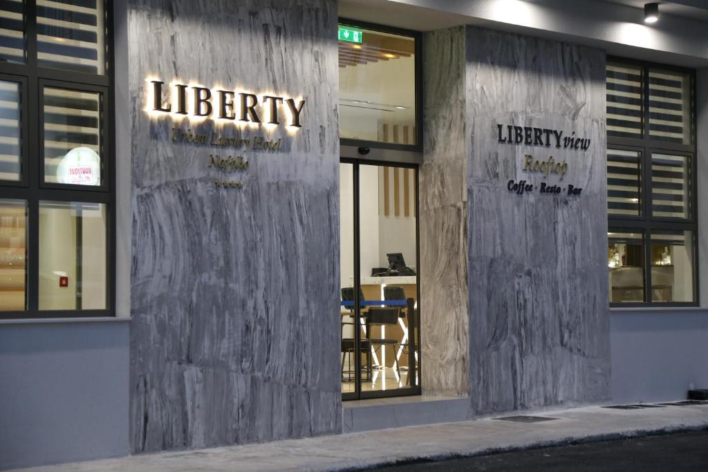 Certifikát, hodnocení, plakát nebo jiný dokument vystavený v ubytování Liberty of Nafplio