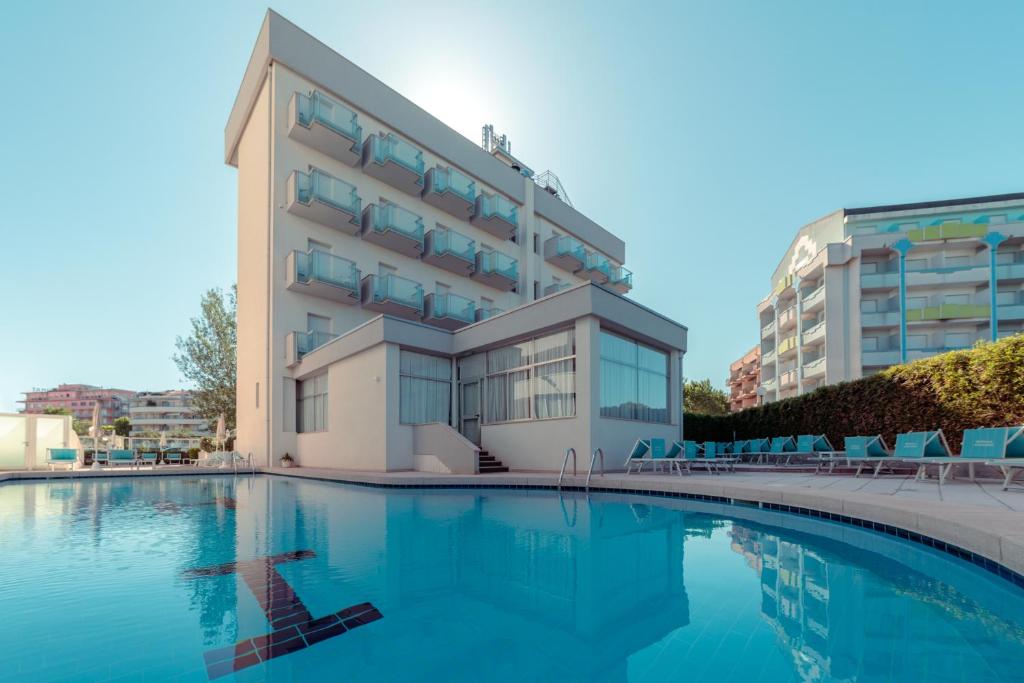 Bazén v ubytování Hotel Imperiale nebo v jeho okolí