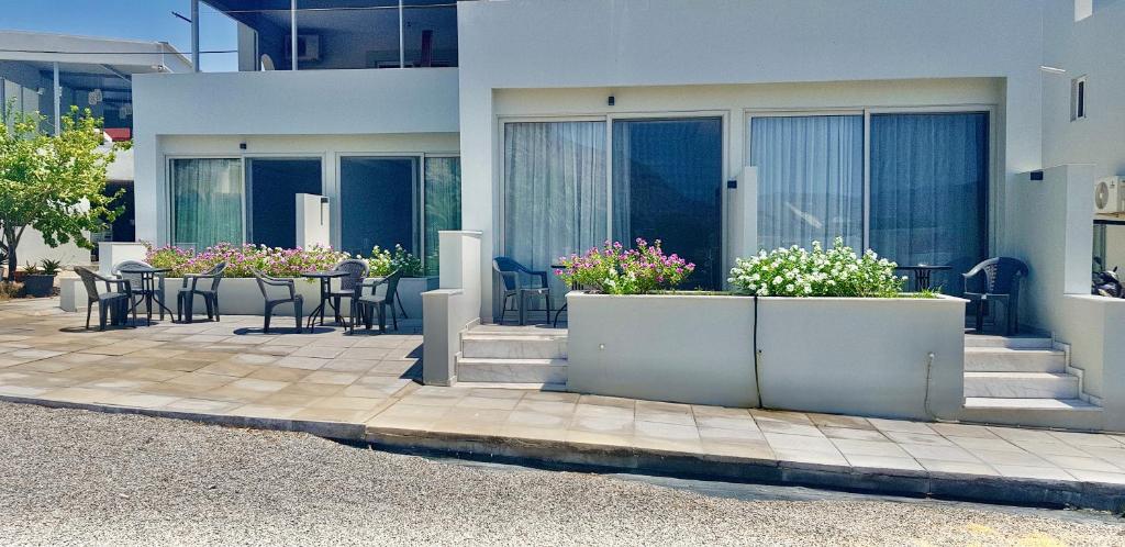 Budova, kde se aparthotel nachází