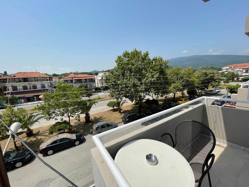 Nespecifikovaný výhled na hory nebo výhled na hory při pohledu z hotelu