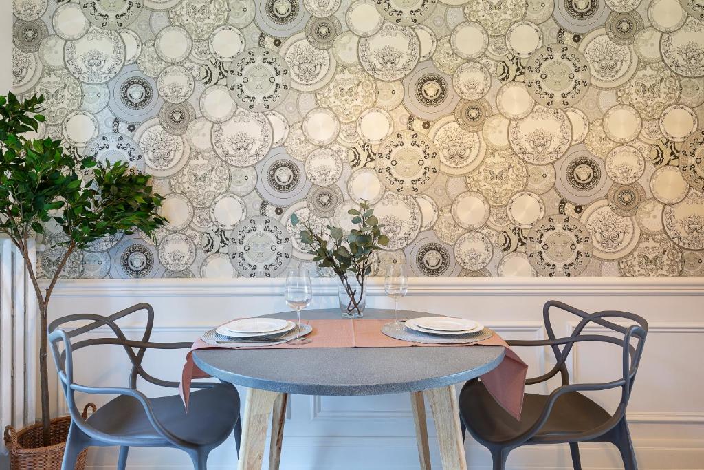 Χώρος καθιστικού στο Appartamento Virgilio - By Impero House