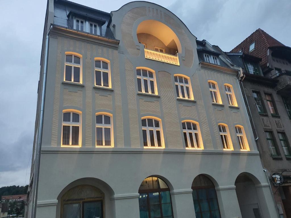 Budova, v ktorej sa apartmán nachádza