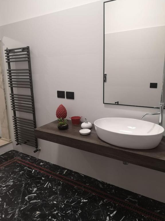 Koupelna v ubytování Residenza Donnafugata B&B