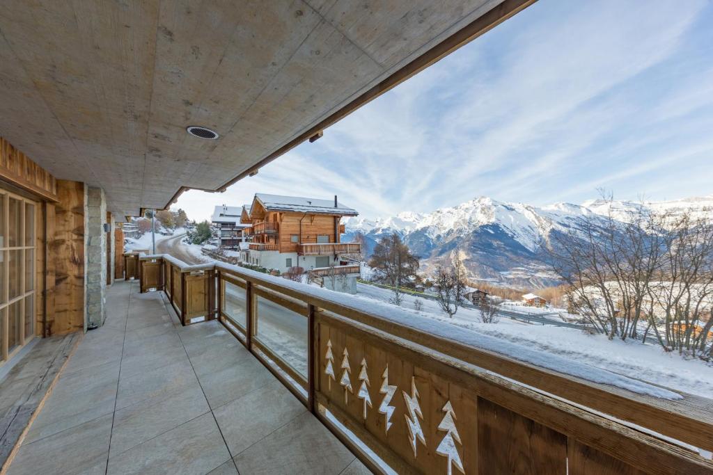 Nendaz 2 bedroom apartment - close ski lift - R27 - Resim 6