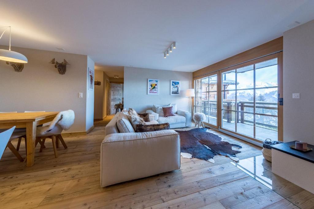 Nendaz 2 bedroom apartment - close ski lift - R27 - Resim 4