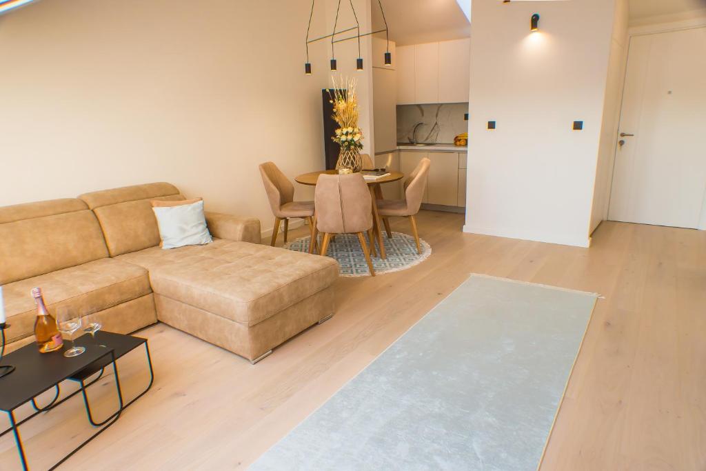 Posezení v ubytování Riva Guesthouse