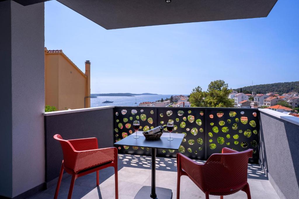 Balkón nebo terasa v ubytování Sun&Lux Resort - Hvar